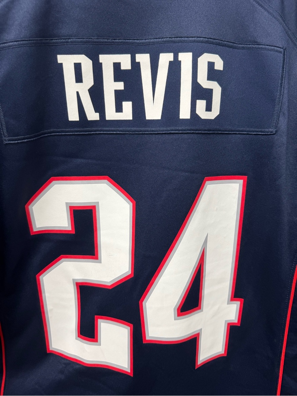 Darrelle Revis New England Patriots Super Bowl Jersey - Picture 2 of 5